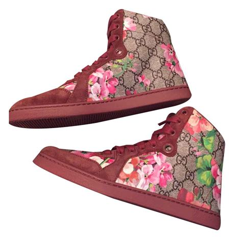 red high top gucci sneakers|gucci high top women sneakers.